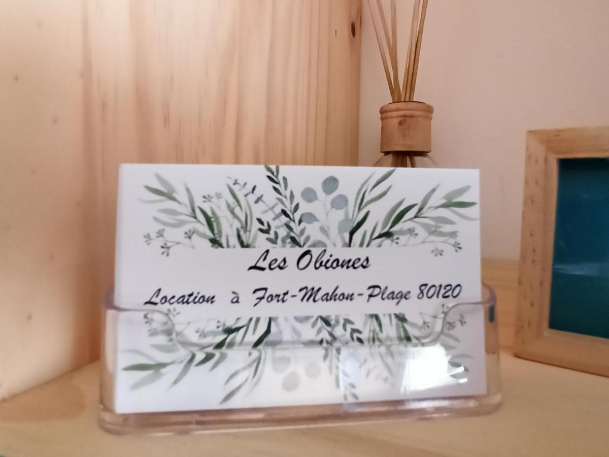 Les Obiones, Vue Laterale Mer, Fort Mahon Plage, Magnifique Studio Cabine 4P, Avec Balcon , Parking Prive Gratuit, Wifi, Classe 2 Etoiles, Exposition Plein Sud En Baie De Somme Ngoại thất bức ảnh